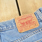 Vintage 2000s Levi's 550 Relaxed Fit Tapered Leg Denim Blue Jeans Women's 33 x 30.5