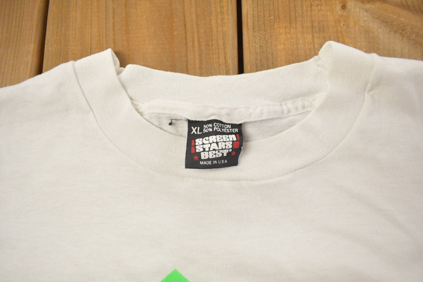 Vintage 1990s National Baseball Hall Of Fame Graphic T-Shirt Men's Large