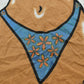 Vintage 1990s Bikini Dress St Maarten Glitter Bikini Swim T-Shirt Women's 3XL
