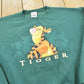 Vintage 1990s Tigger Winnie The Pooh Walt Disney World Crewneck Sweatshirt Men's L