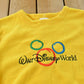 Vintage 1990s Walt Disney World Embroidered Fleece Crewneck Men's M
