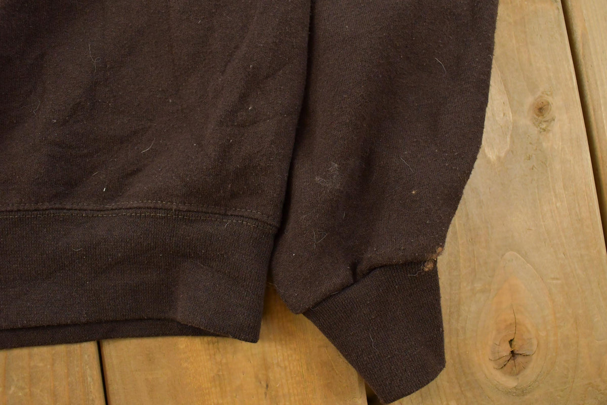 Vintage 2000s Brown University Collegiate Crewneck Sweatshirt Men's Medium