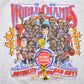 Vintage 1989 Detroit Pistons NBA World Champs Big Head Graphic T-Shirt Men's M