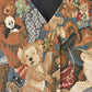 Vintage 1990s Teddy Bear Theme Button Up Vest Women's Large