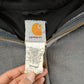 Vintage 1990s Carhartt Thermal Lined Heavy Weight Zip Up Hoodie Men's XL