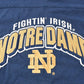 Vintage 1990s Notre Dame Fighting Irish Collegiate University Longsleeve Pullover Shirt Men's XL