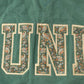 Vintage 1990s Uni Paisley Embroidered Logo Collegiate Crewneck Sweatshirt Men's L