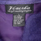 Vintage 1990s Venehsa Furry Knit Lined Button Up Top