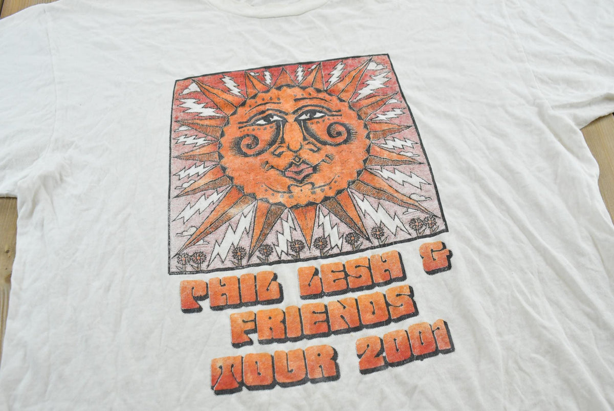 Vintage 2001 Phil Lesh & Friends Tour Rock T-Shirt Men's XL