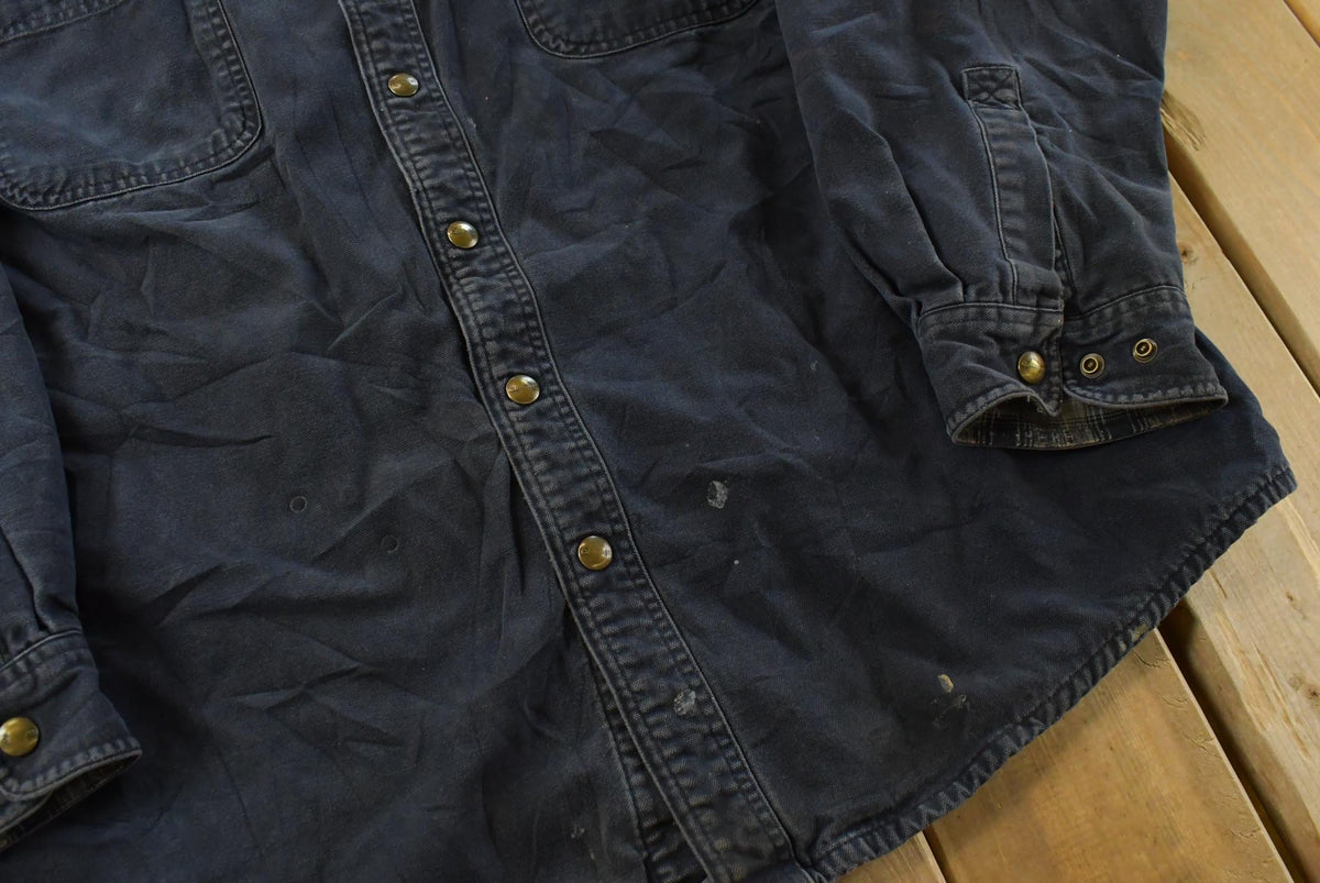 Vintage Y2K Carhartt Flannel Lined Shirt Men's XL