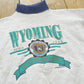 Vintage 1991 Wyoming Cowboys Turtleneck Sweatshirt Men's M