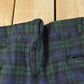 Vintage 1980s Plaid Wool Trousers Men's 36 x 29