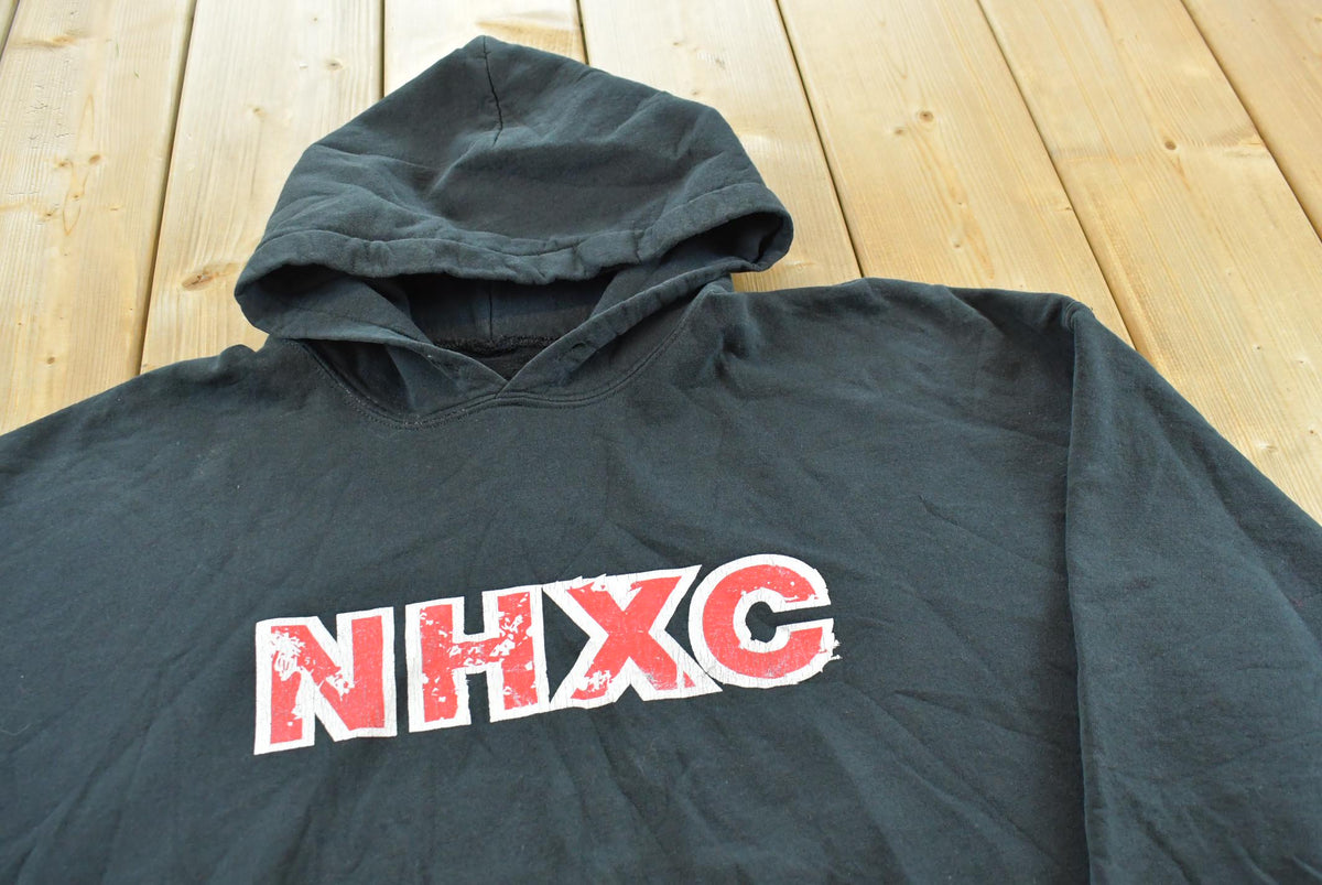 Vintage 2000s NHXC No Excuses Hoodie Sweatshirt Men's XL / 00s Streetwear / Y2K Basic Essential