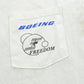 Vintage 1990s Boeing Nasa Space Station Graphic T Shirt Mens L
