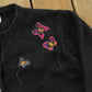 Vintage 1990s Quacker Factory Flowers Knit Cardigan Sweater Women's M