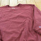 Vintage 2000s Champion Blank Maroon Reverse Weave Crewneck Sweatshirt Men's L