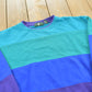 Vintage 1990s Hunt Club Striped Crewneck Sweatshirt Men's L