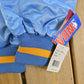 Vintage Y2K DEADSTOCK Minneapolis Lakers NBA Hardwood Classics Basketball Snap On Button Satin Jacket Mens 56 Men's 2XL