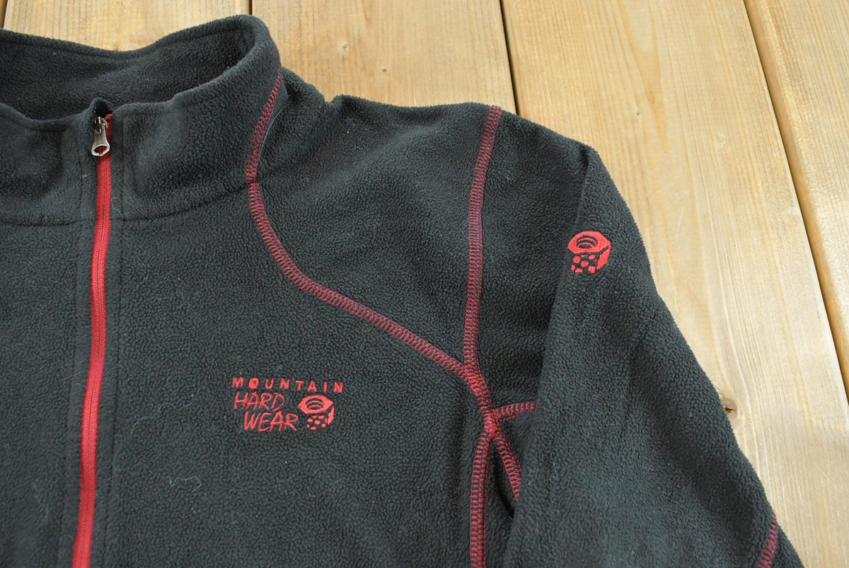 Vintage 2000s Mountain Hardware Quarter Zip Fleece Sweater Youth M