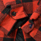 Vintage 1990s Weatherguard Shane Full Zip Buffalo Plaid Wool Hunting Shacket Mens XL