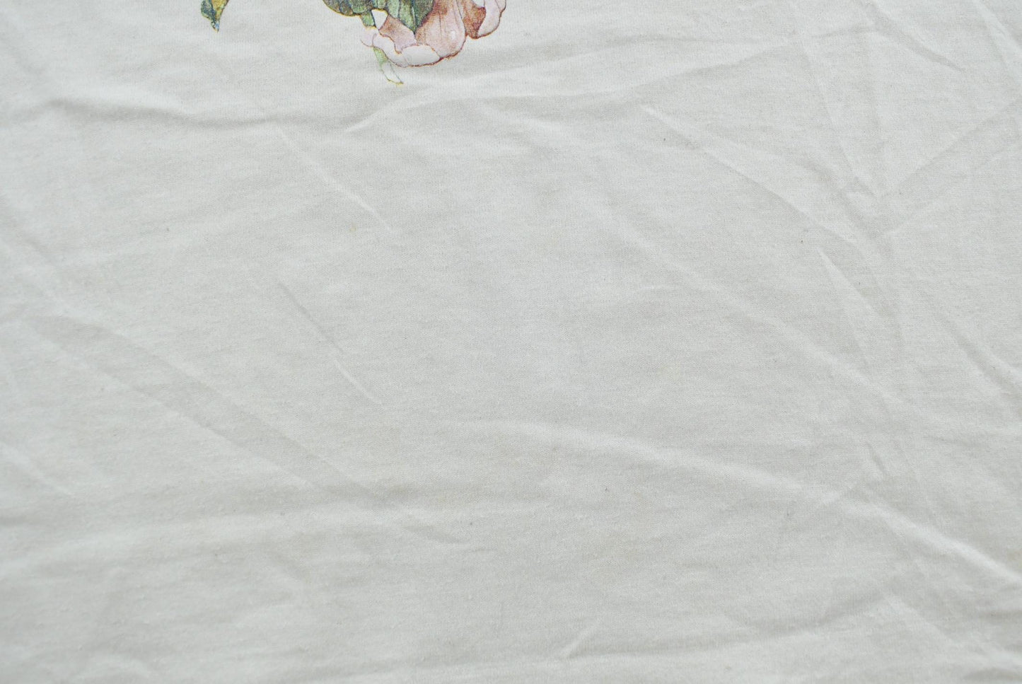 Vintage 1990s Hummingbird Flowers Nature Animal T-Shirt Men's M