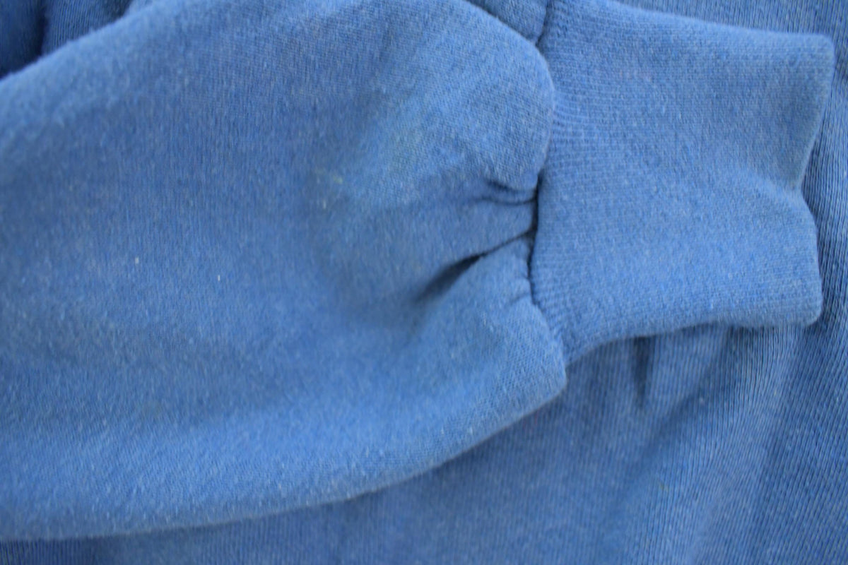 Vintage 1990s Morning Sun Chickadee Birds Graphic Crewneck Sweatshirt Women's L