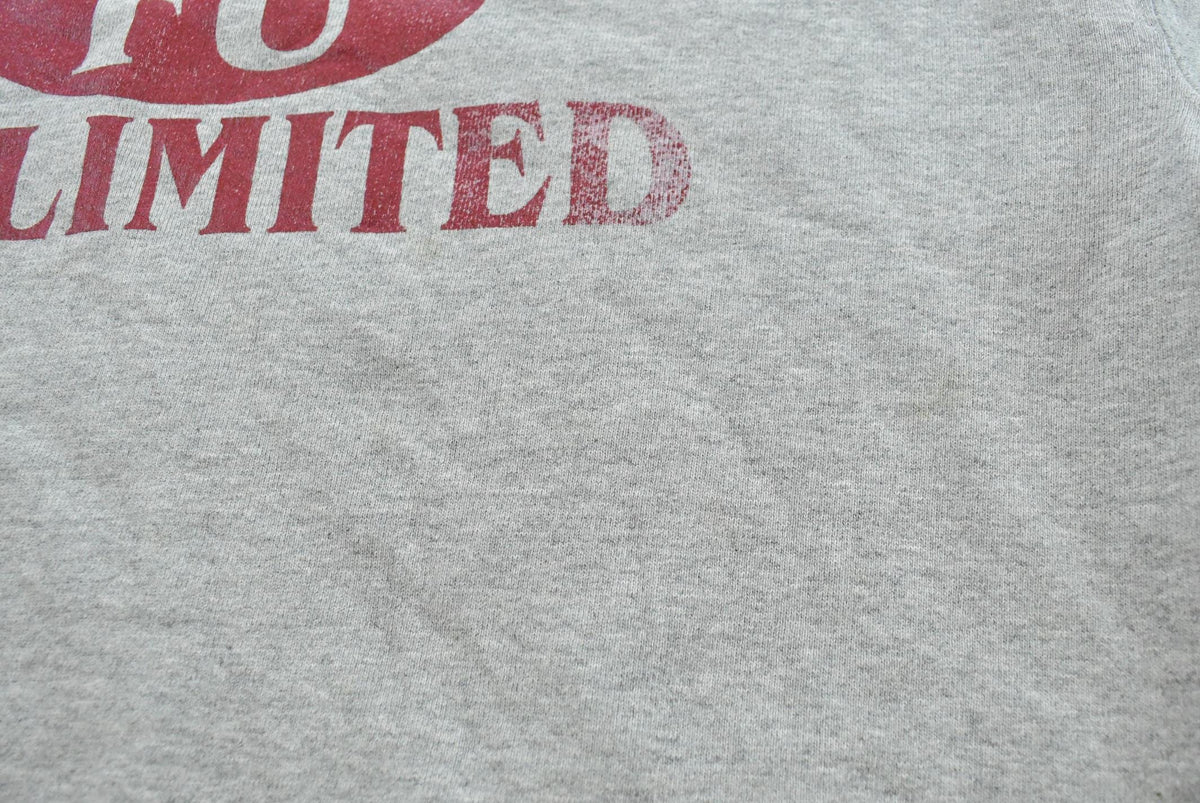 Vintage 1990s Fitness Unlimited FU Parody Souvenir Sweatshirt Men's L