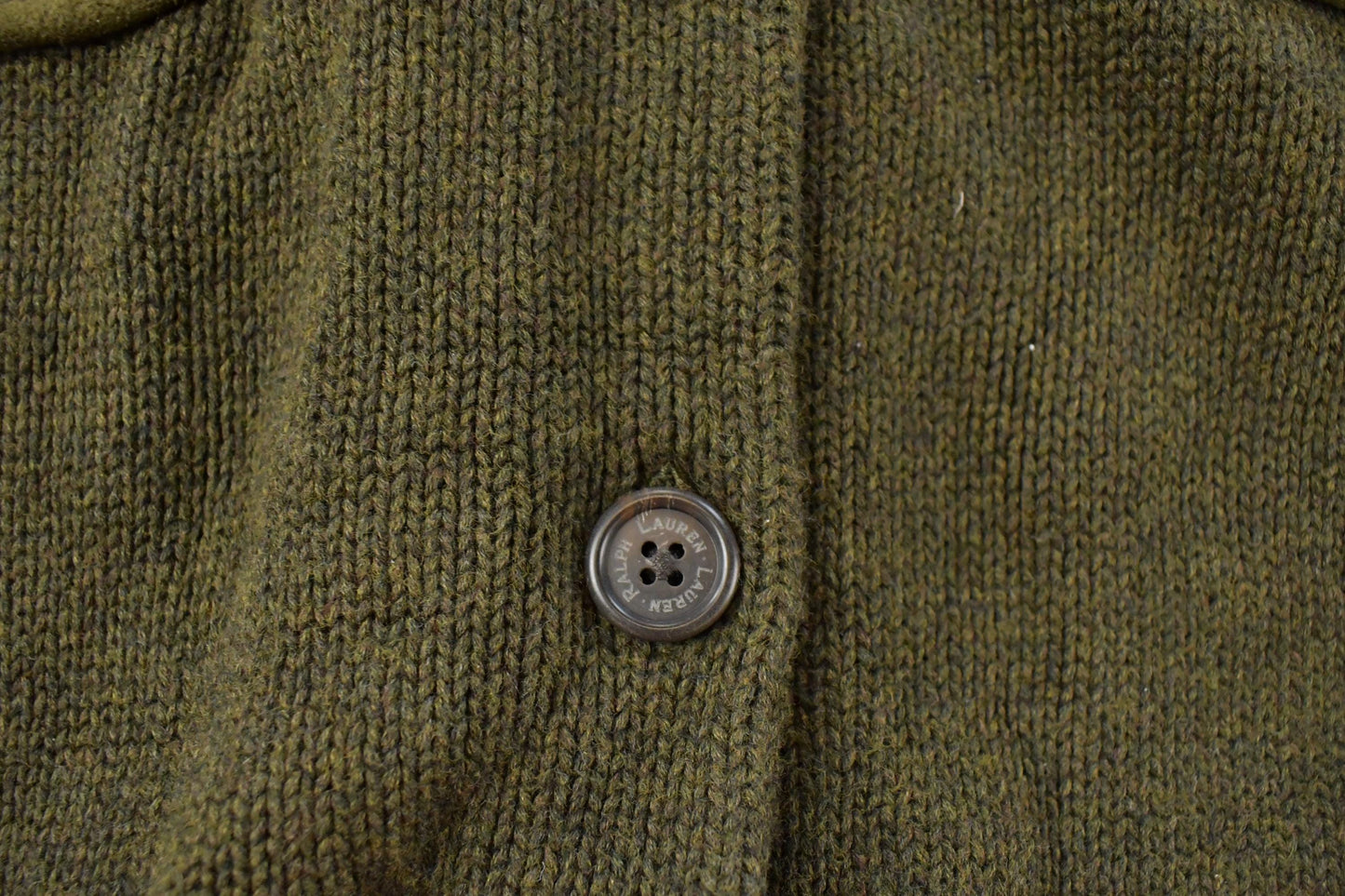 Vintage 1990s Lauren Ralph Lauren Knit Cardigan Sweater Womens XL