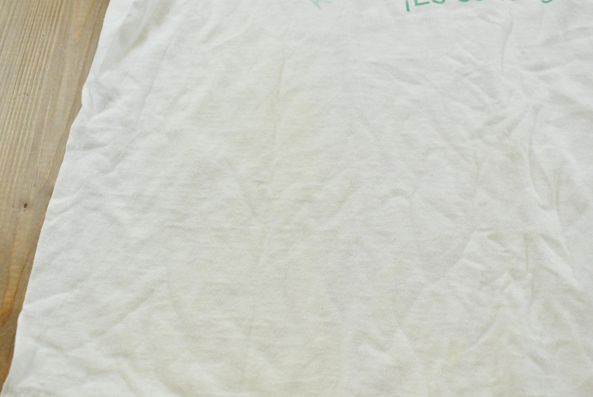 Vintage 1990s We Did It Multiple Languages Translation Promotional T-Shirt Men's L