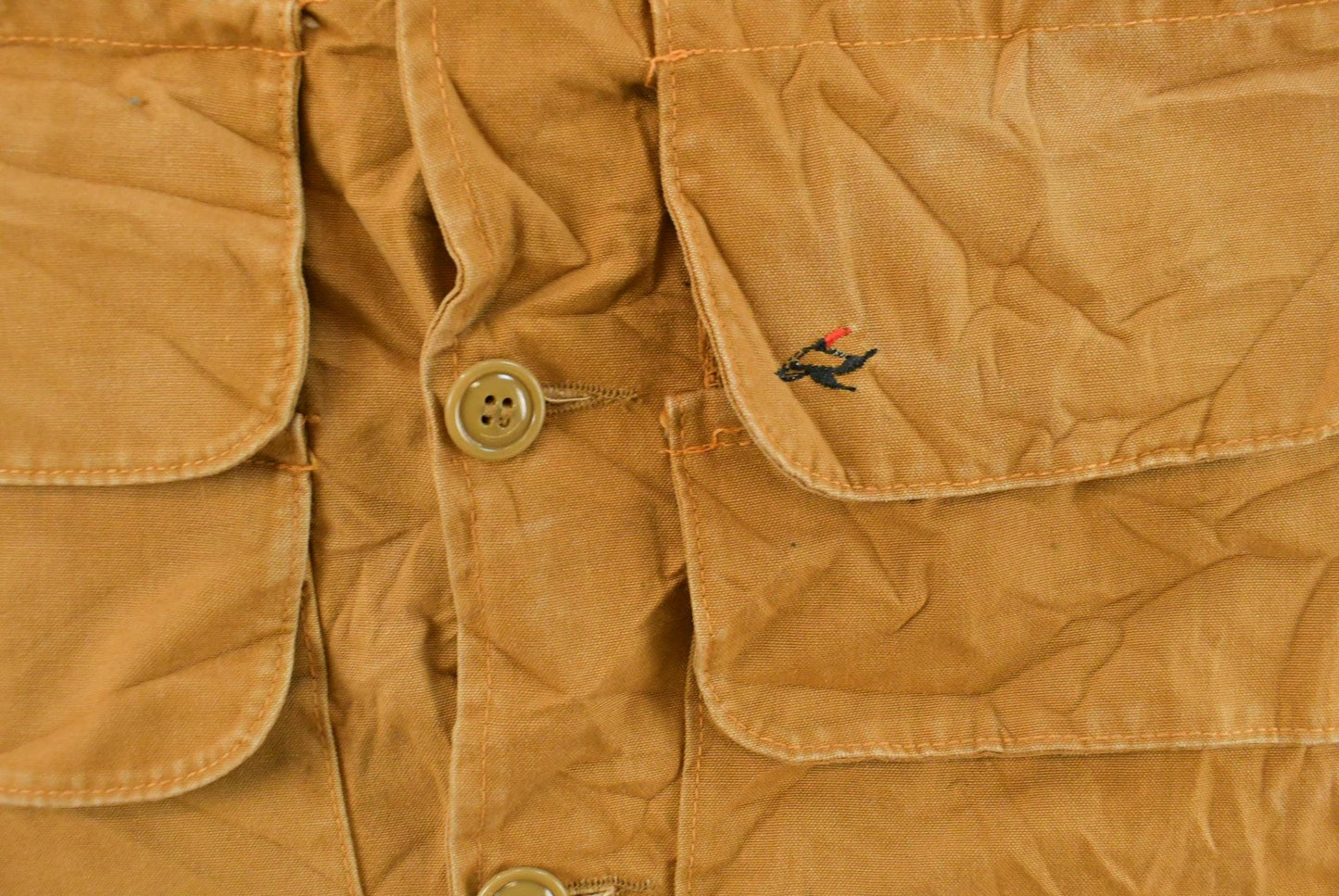 Vintage 1970s Red Head Bone Dry Canvas Hunting Jacket Men's L
