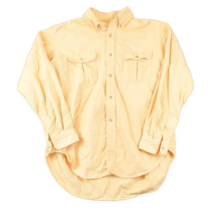 Vintage 1970s Brooks Brothers Flannel Button Up Shirt Men's XL