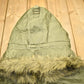 Vintage 1990s Nautica Jeans Co Fur Hood Winter Parka Jacket