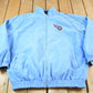 Vintage Y2K Tennessee Titans NFL Reversible Fleece Football Jacket Men's 2XL