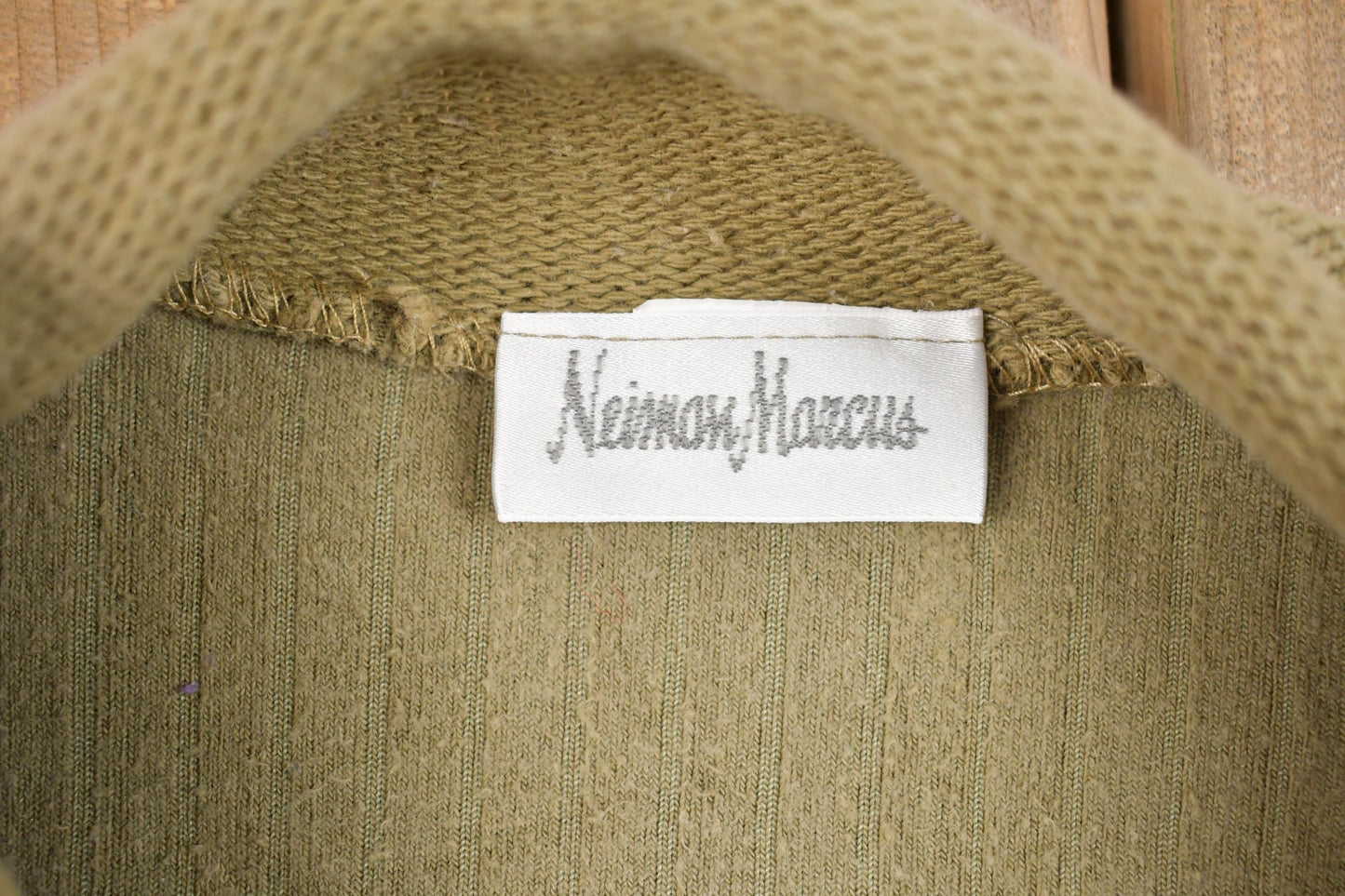 Vintage 1990s Neiman Marcus Mock Neck Crewneck Sweatshirt Men's Large