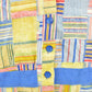 Vintage 1970s Rhoda Lee Patchwork Button Up Shirt Women's M