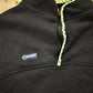 Vintage 1990s Banff Designs Reversible Quarter Zip Fleece Sweater Men's Medium