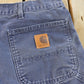 Vintage 1990s Carhartt Distressed Canvas Shorts Men's 42