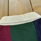 Vintage 1990s Private Club Striped Rugby Long Sleeve Polo Shirt Men's 2XL