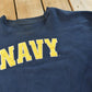 Vintage Y2K Champs Navy United States Crewneck Sweatshirt Men's 2XL