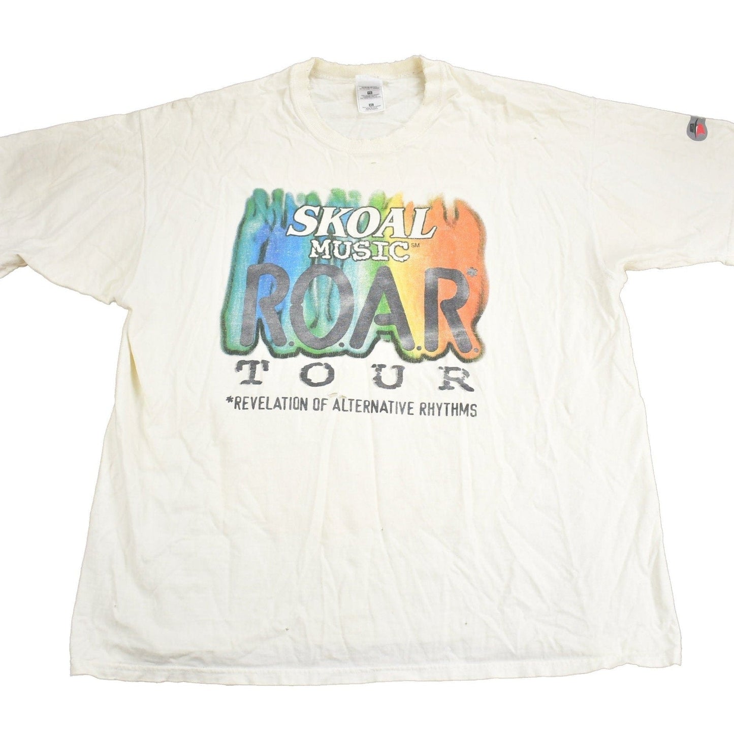 Vintage 1990s Skoal Music Roar Tour Graphic T Shirt Men's XL