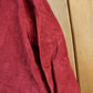 Vintage 1990s Style & Co Suede Leather Button Up Shirt Men's Medium
