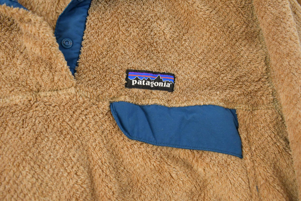 Vintage 2000s Patagonia Fleece Snap T Sweater Women's M