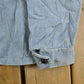 Vintage 1970s Chambray Lace Pullover Shirt Men's Medium