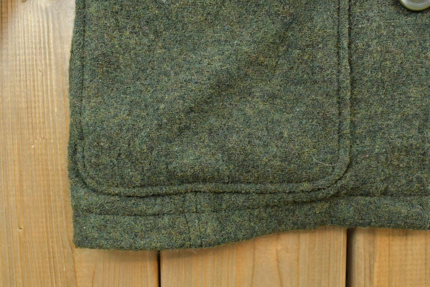 Vintage 2000s L.L. Bean Wool Bellandi Italian Fabric Shacket Women's M / Y2K Outdoor / Streetwear / Layering