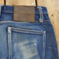 Vintage 2000s Japanese Unbranded 21oz Selvedge Raw Denim Jeans Ubizi Skinny Men's 30 x 28