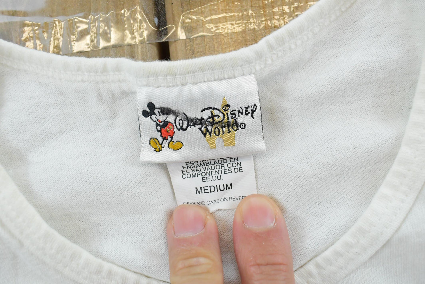 Vintage 1990s Walt Disney World Snow White Seven Dwarves Grumpy Tank Top Men's Medium