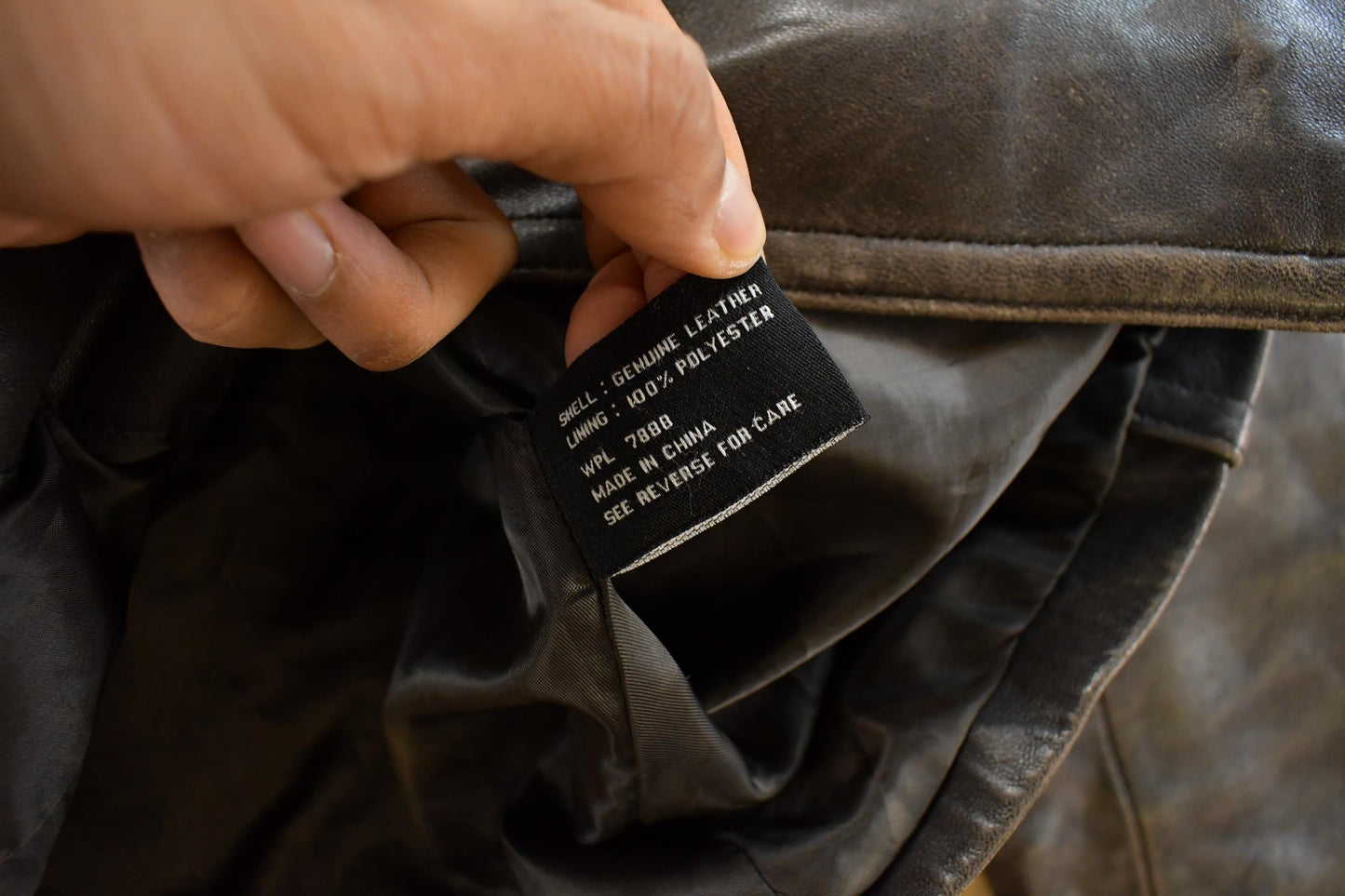 Vintage 1990s Avanti Leather Blazer Jacket Men's Small