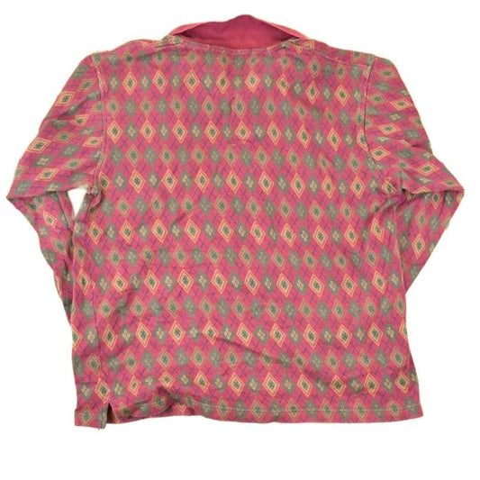 Vintage 1990s John Ashford Quarter Button Up Shirt Men's M