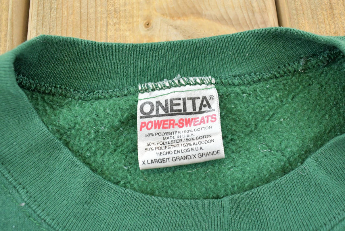 Vintage 1990s Clover St Pattys Day Irish Crewneck Sweatshirt Men's L