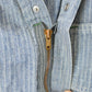 Vintage 1970s Key Imperial Denim Herringbone Mechanics Coveralls Women's 27 x 23